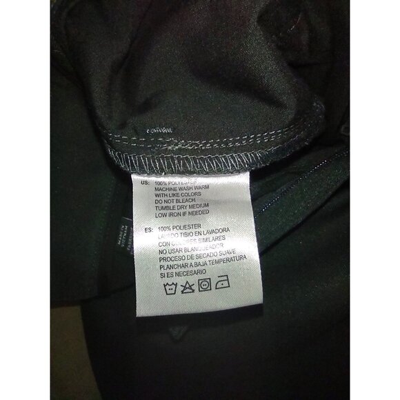 oobe Pants Womens 8 x 31" Gray Polyester Flat Front skinny leg Uniform Work - Picture 8 of 8